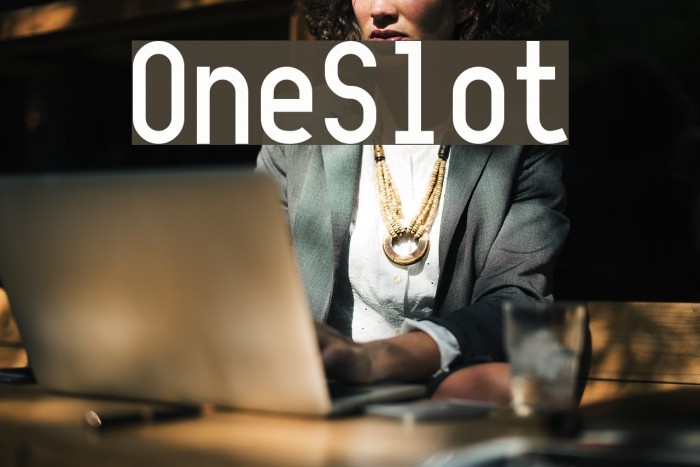 OneSlot Font examples