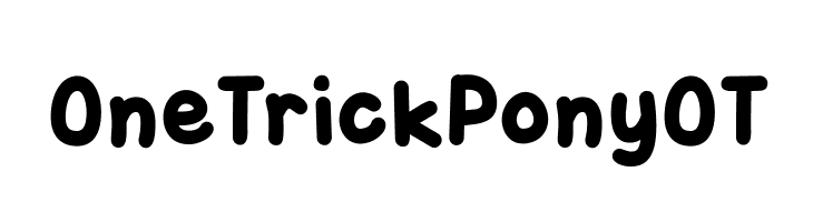 OneTrickPonyOT Font