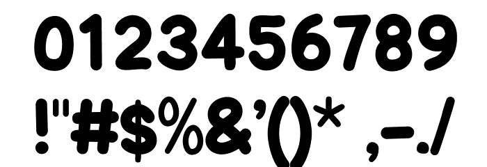 OneTrickPonyOT フォント その他の文字