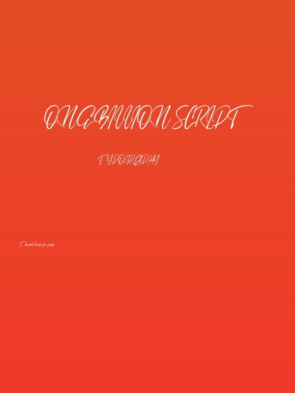 Onebillion Script Poster