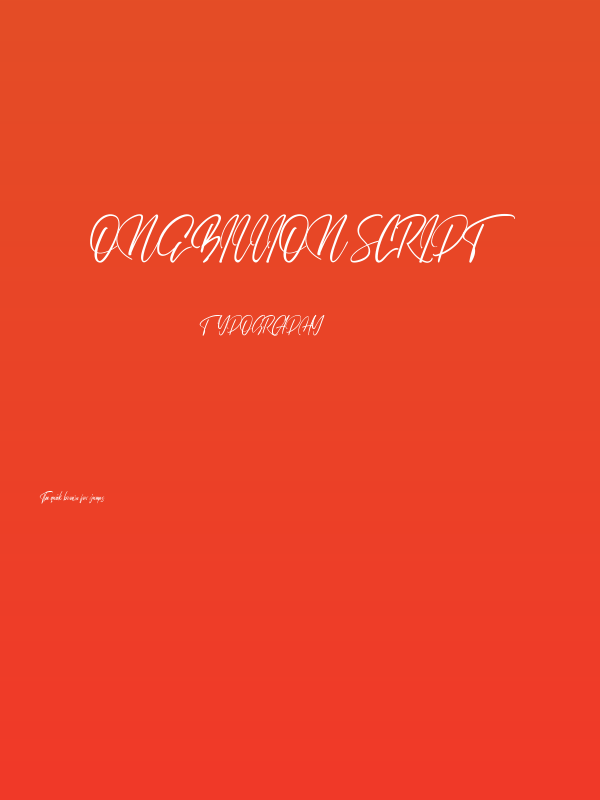 Onebillion Script Poster