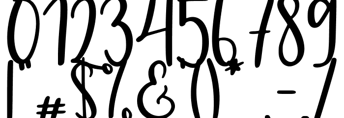 Oneday Font OTHER CHARS