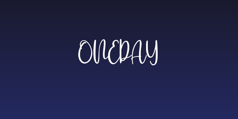 Oneday Social Header