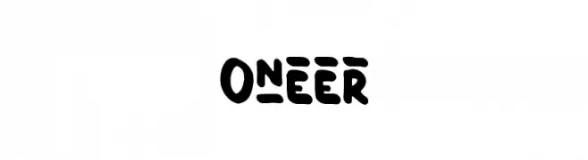 Oneer  免费字体下载