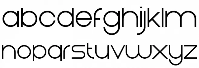 Onefont Font UPPERCASE