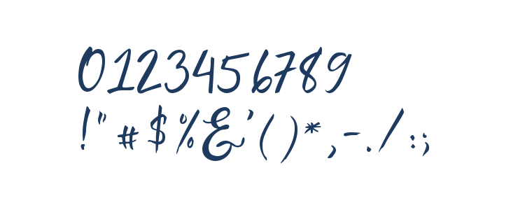 Onelove Free for Personal Use Other Characters