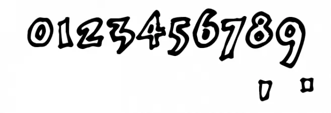 OnepunchJimoutline Font OTHER CHARS