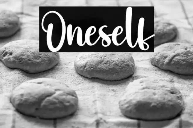 Oneself خط examples
