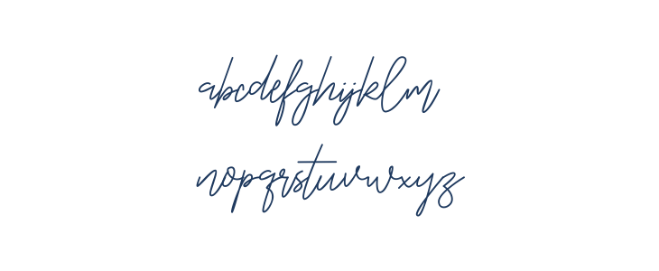OnesilverSignature Lowercase