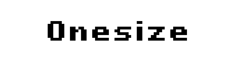 Onesize Font