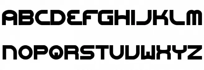 Oneworldonefuture ExtraBold Schriftart Groß