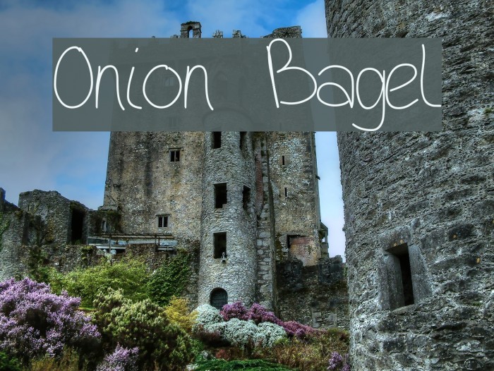 Onion Bagel Font examples