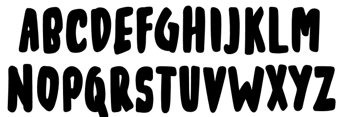Onion Rocks Font LOWERCASE