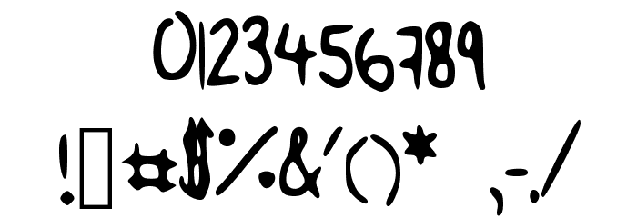 Onions Font OTHER CHARS