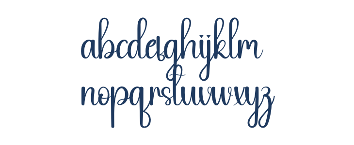 Online Signature Lowercase