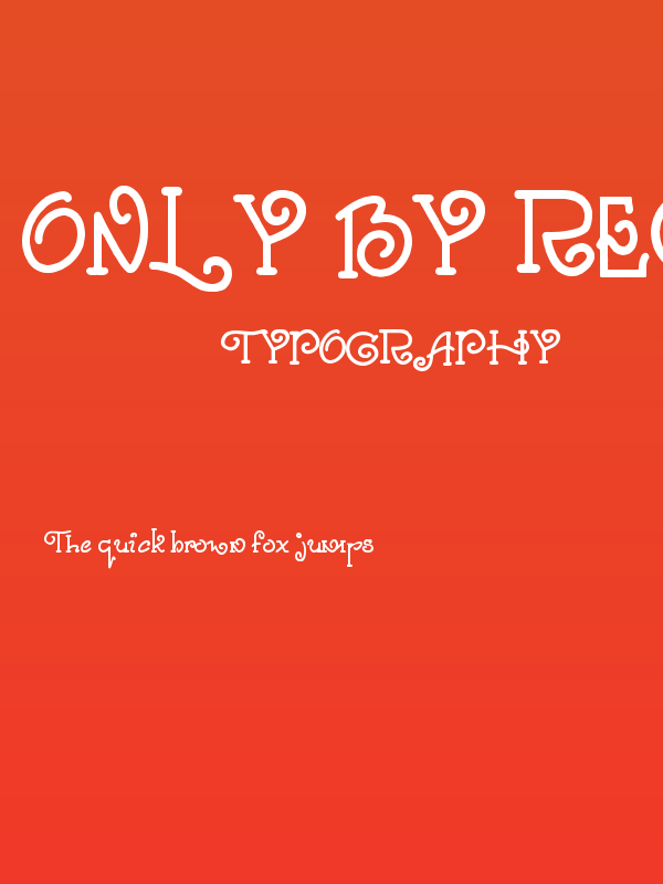 Only By Request Poster