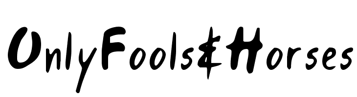 Only Fools & Horses Font