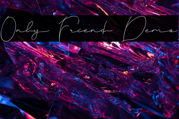 Only Friend Demo Example 2