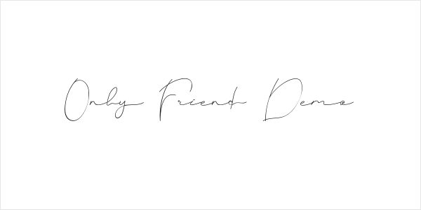 Only Friend Demo Logo