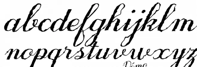 Only One Dollar Demo Italic Caratteri MINUSCOLO