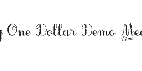 Only One Dollar Demo Medium Logo