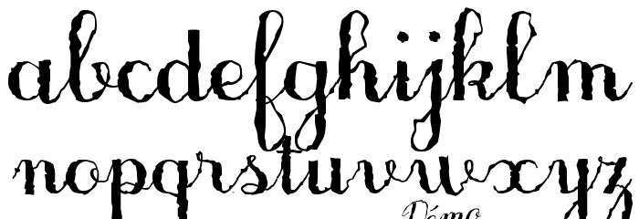 Only One Dollar Demo Medium Font LOWERCASE