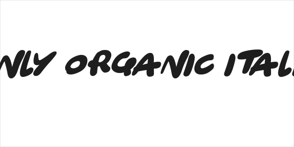 Only Organic Italic Logo