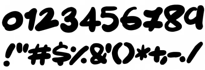 Only Organic Font OTHER CHARS