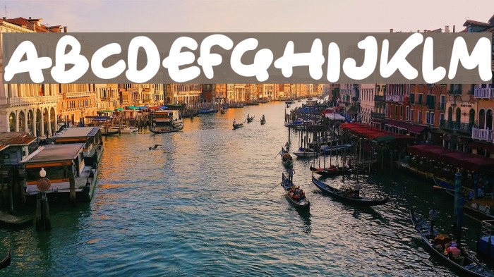 Only Organic Font examples
