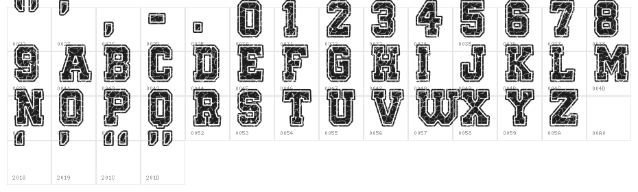 Only The Strong Character Map