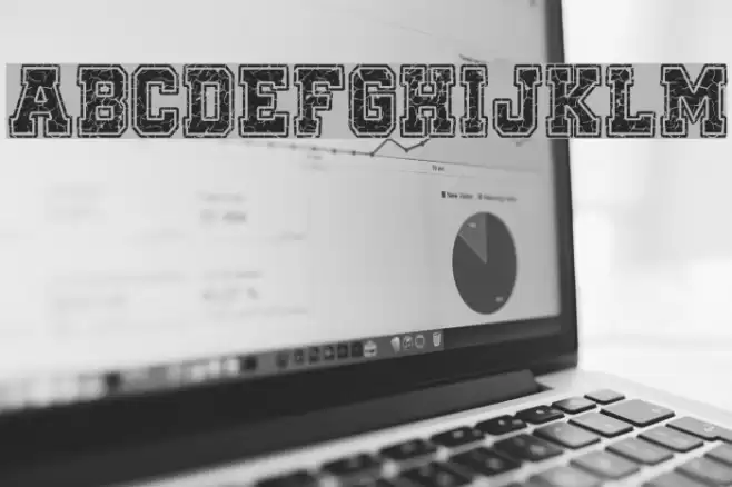 Only The Strong Font examples