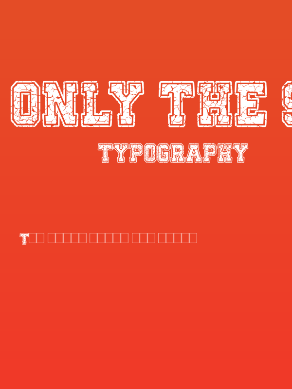 Only The Strong Poster