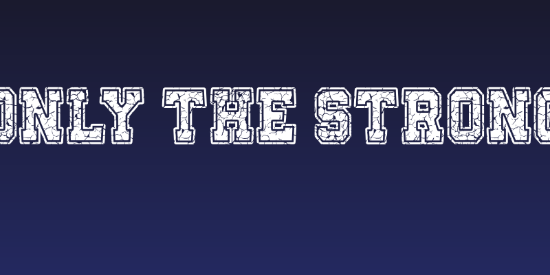 Only The Strong Social Header