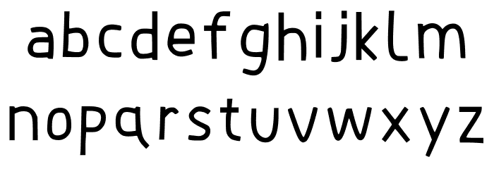 Only Time Would Tell Regular Font LOWERCASE