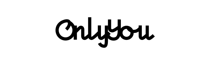 Only You  Free Fonts Download