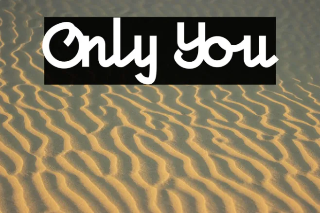 Only You Example 3