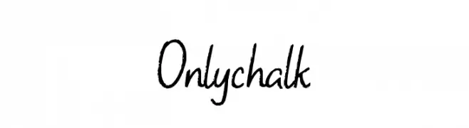 Onlychalk  नि: शुल्क फ़ॉन्ट्स डाउनलोड