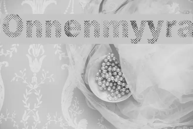 Onnenmyyra Font examples