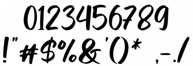 Ontel Font OTHER CHARS