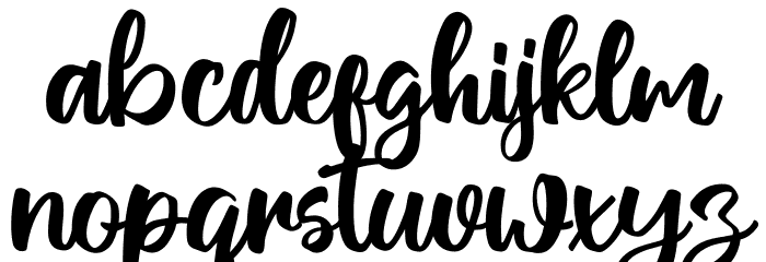 Ontel Font LOWERCASE