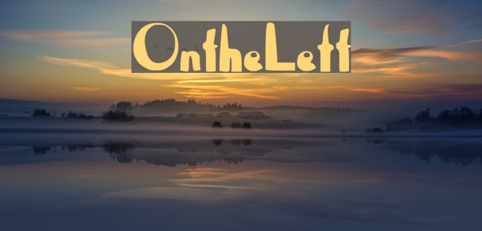 OntheLeft Font examples
