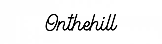 Onthehill  Descarca Fonturi Gratis