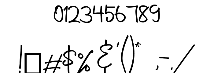 Ontohood Font Alte caractere