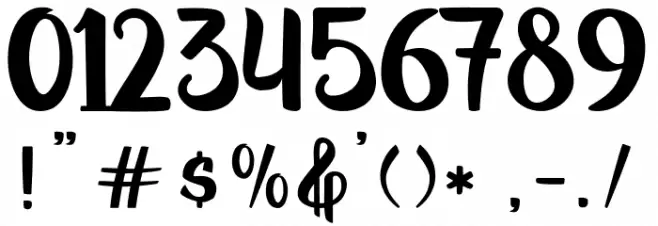 Onttaseckie-Regular Font OTHER CHARS