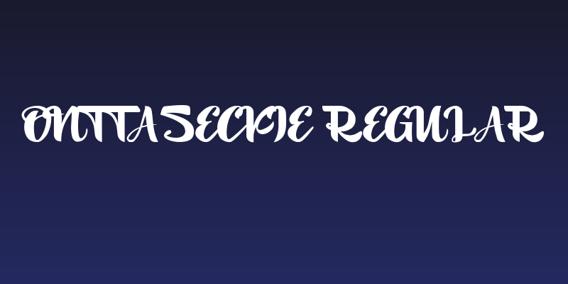 Onttaseckie Regular Social Header