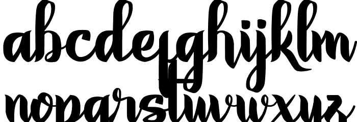 Onttaseckie Regular Font LOWERCASE