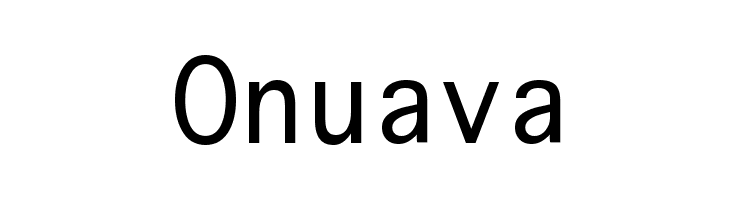 Onuava Font