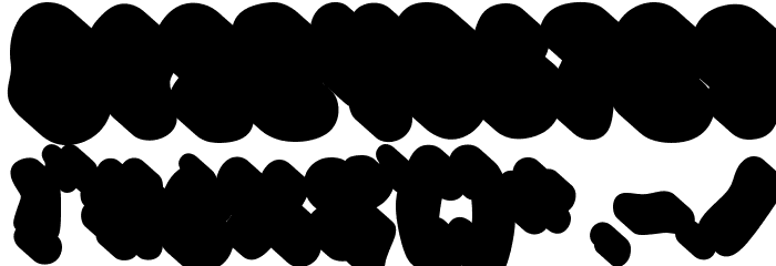 Onyx Vibe Extrude Extrude Font OTHER CHARS