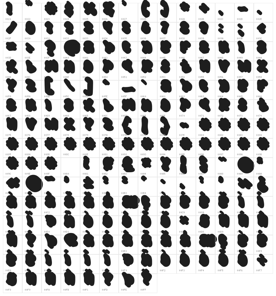 Onyx Vibe Extrude Extrude Character Map