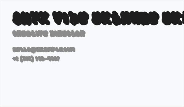 Onyx Vibe Extrude Extrude Business Card